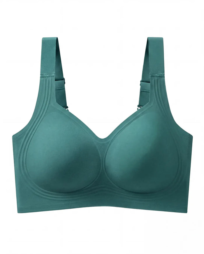 Reggiseno a copertura totale Jelly-Sculpt color smeraldo, foto prodotto frontale