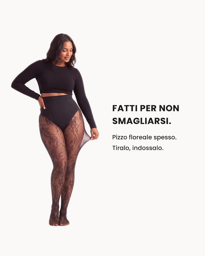 floral-lace-shaping-tights IT 6